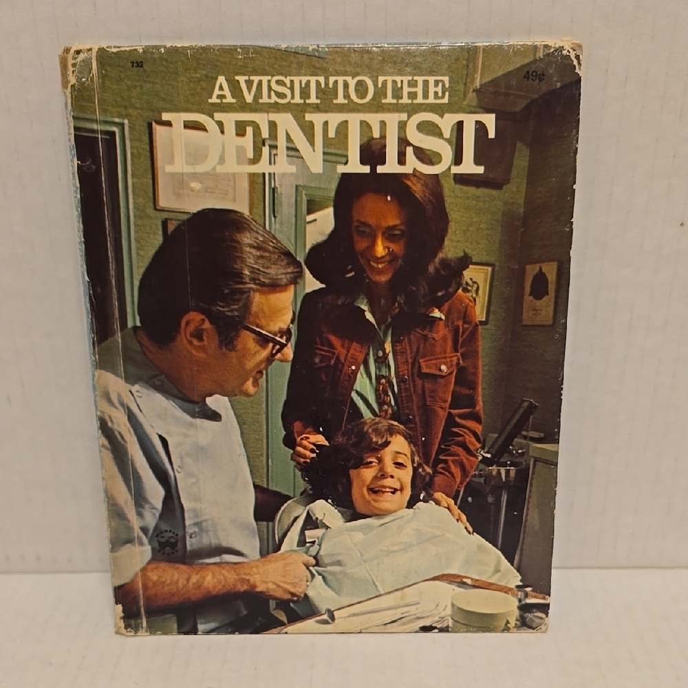 Vintage Childres Book A Trip To The Dentist